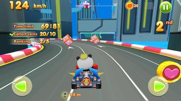 Combo Go Panda Kart Racing imagem de tela 2