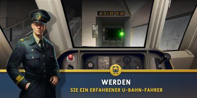 Zug Simulator: u bahn, subway Plakat