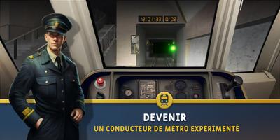 Metro Simulator: subway train Affiche