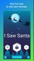 I SAW SANTA poster