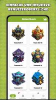 Kartenlayout für COC Plakat