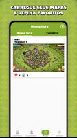 Layout do mapa para COC imagem de tela 3