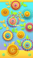 COGUL HD/4K Wallpaper - Colorful Paper Flowers plakat