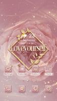 Loveyourself Blossom-Wallpaper Cartaz