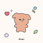 카카오톡 테마 - 맑눈광 강지_패턴 ícone