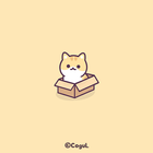 카카오톡 테마 - 치즈 박스냥이 ícone