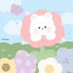 카카오톡 테마 - 곰도리도리_봄봄봄