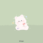 카카오톡 테마 - 곰도리도리_산뜻한 봄 (카톡테마) ikona