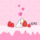 에비츄 카카오톡 테마 - 딸기 icon