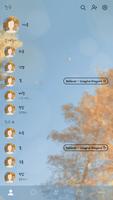 카카오톡 테마 - 쉼표가 필요할 때_가을 하늘 Screenshot 1