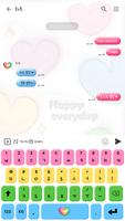카카오톡 테마 - 해피 에브리데이 3D_레인보우 imagem de tela 2