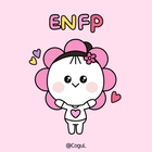 카카오톡 테마 - Mbti 엔프피 얼굴 말풍선 biểu tượng