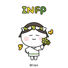 카카오톡 테마 - Mbti 인프피 얼굴 말풍선_화이트 biểu tượng