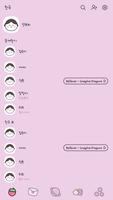 카카오톡 테마 - Mbti 인프피 얼굴 말풍선 ảnh chụp màn hình 1