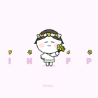 카카오톡 테마 - Mbti_인프피 white ver biểu tượng