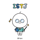 카카오톡 테마 - Mbti 잇티제 얼굴 말풍선_화이트 biểu tượng