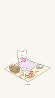 카카오톡 테마 - 밀크곰 봄소풍_크림_1 bài đăng