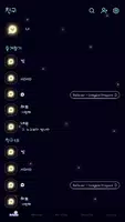 카카오톡 테마 - 네온_xoxo 하트_알록달록 capture d'écran 1