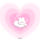 카카오톡 테마 - 3D 핑크 토끼 icon