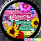 Colorful Flower_Watchface ไอคอน