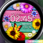 Colorful Flower_Watchface icono