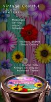 Colorful Flower_Watchface plakat