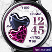 Black Pink Heart_Watchface