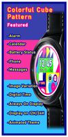 Color Cube Pattern_Watchface ảnh chụp màn hình 1