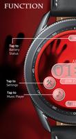 Red Window Behind U_Watchface Screenshot 1