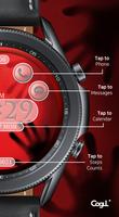 Red Window Behind U_Watchface Screenshot 2
