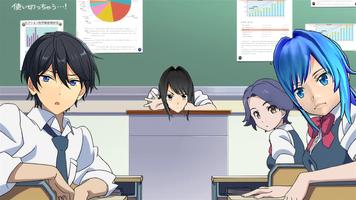 Virtual High School Anime Game poster