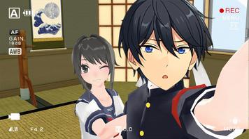 Virtual High School Anime Simulator ảnh chụp màn hình 1