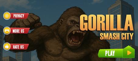 Gorilla Smash City постер