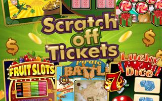 Scratch Off Tickets Cartaz