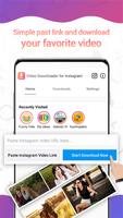 Video Downloader For Instagram স্ক্রিনশট 1