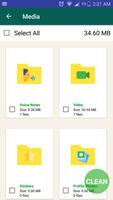 Media Cleaner for WhatsApp Paid โปสเตอร์