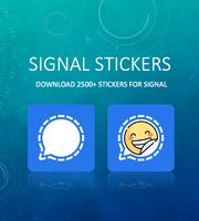 Signal Stickers (2500+ Stickers for Signal App) Affiche