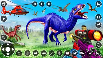Dinosaur Hunting: Gun Games 3D الملصق
