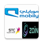 Recharge App mobily zain stc ícone