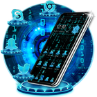 Code matrix theme icono