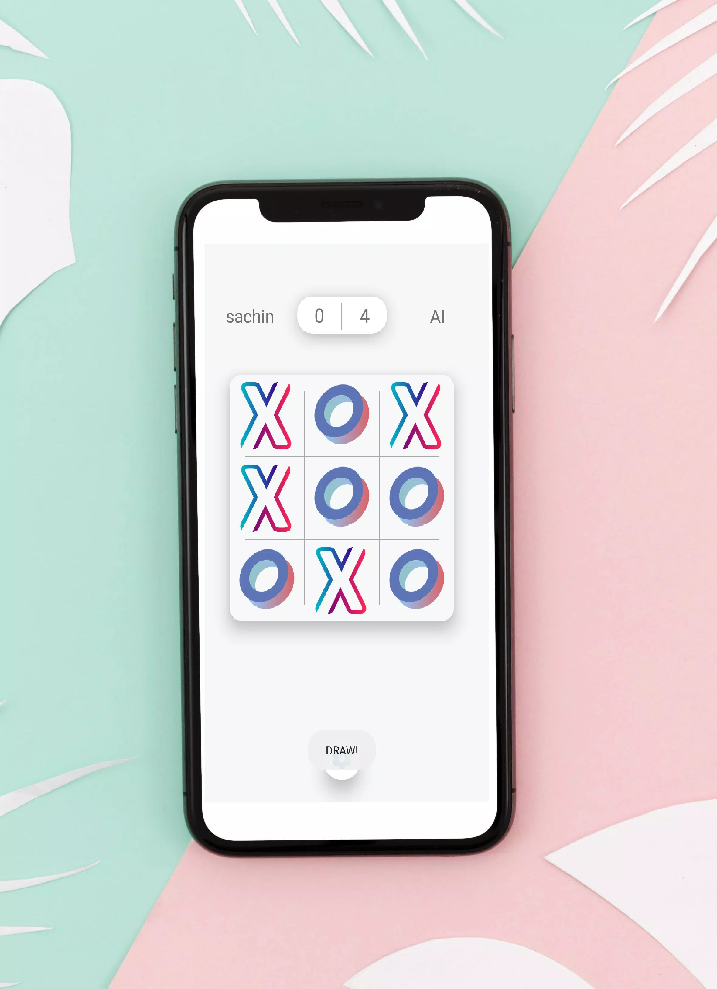 Tic Tac Toe Glow - Puzzle Game android iOS apk download for free