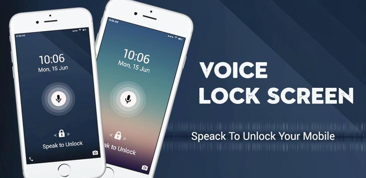 Voice Lock Screen : Speak To Unlock Mobile screenshot 1