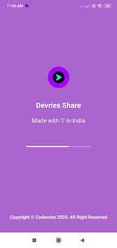Devries Share - Indian File Transfer App poster