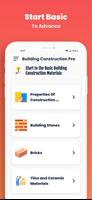 Learn BuildingConstruction PRO تصوير الشاشة 2