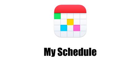 My Schedule poster