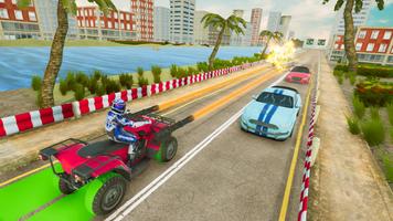 Juegos de carreras de  ATV: Traffic Racing 2021 captura de pantalla 2
