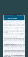 English Novel Pen Pal Feathers screenshot 2