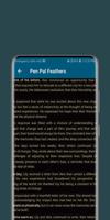 English Novel Pen Pal Feathers screenshot 3