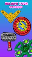Pop it superhero fighter 3D poster