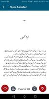 Num Aankhen Urdu Novel Offline Screenshot 3